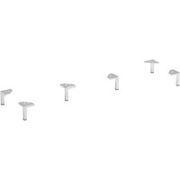 XORA Fuss-Set 6-tlg., Metall von Xora