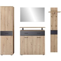 XORA Garderoben-Set LIFT, Holznachbildung von Xora