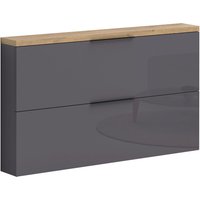 XORA Hängeschuhschrank IDEA ANTHRAZIT, Holznachbildung von Xora
