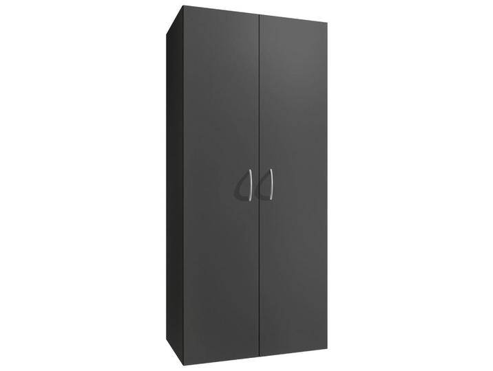 XORA Mehrzweckschrank MULTIRAUMKONZEPT, Eckkleiderschrank, 2 Türen, 5 Böden, modernes Design in Graphit XORA Mehrzweckschrank MULTIRAUMKONZEPT, Eckkleiderschrank, 2 Türen, 5 Böden, modernes Design in Graphit von Xora