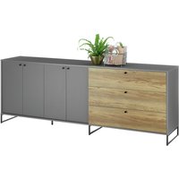 XORA Sideboard CHEYENNE, Holznachbildung von Xora