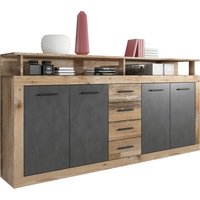 XORA Sideboard LUNA, Holznachbildung von Xora