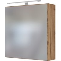 XORA Spiegelschrank DAVOS, Holznachbildung von Xora