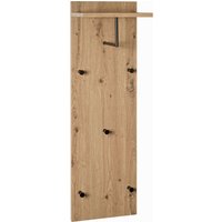 XORA Wandgarderobe PARMA, Holznachbildung von Xora