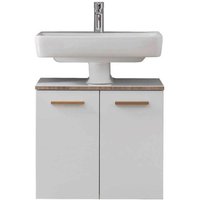 XORA Waschbeckenunterschrank BURGAS, Holznachbildung von Xora