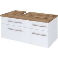 XORA Waschbeckenunterschrank links DAVOS, Holznachbildung von Xora