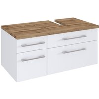 XORA Waschbeckenunterschrank rechts DAVOS, Holznachbildung XORA Waschbeckenunterschrank rechts DAVOS, Holznachbildung von Xora