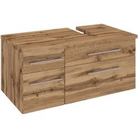 XORA Waschbeckenunterschrank rechts DAVOS, Holznachbildung XORA Waschbeckenunterschrank rechts DAVOS, Holznachbildung von Xora