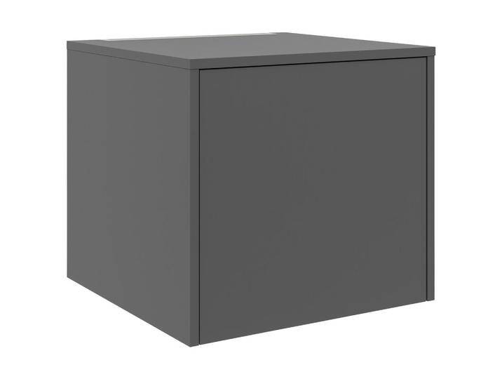 Xora AUFSATZSCHRANK, Anthrazit, 1 Fächer, 67.5x58.2x67.5 cm, Waschküche, Mehrzweckschränke von Xora