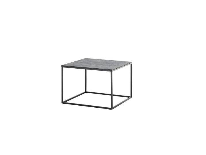 Xora COUCHTISCH, Grau, Schwarz, Metall, Glas, quadratisch, würfelförmig, Flachrohr, 60x45x60 cm, Wohnzimmer, Wohnzimmertische, Couchtische, Xora COUCHTISCH, Grau, Schwarz, Metall, Glas, quadratisch, würfelförmig, Flachrohr, 60x45x60 cm, Wohnzimmer, Wohnzimmertische, Couchtische, von Xora