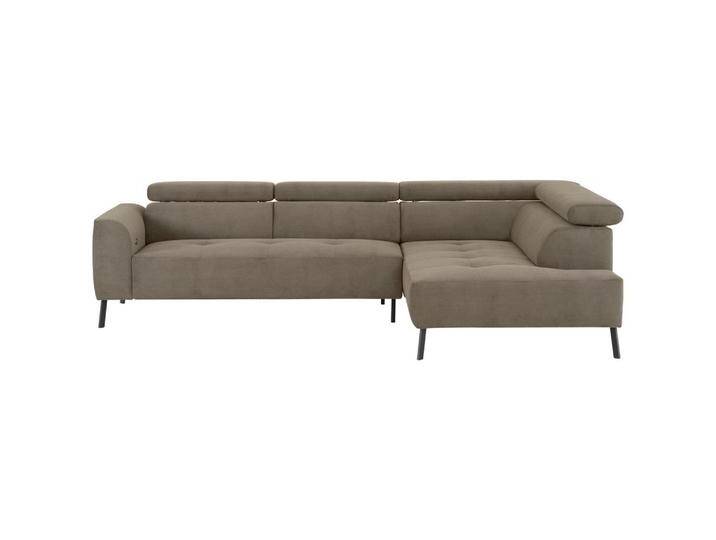 Xora ECKSOFA, Graubraun, 3-Sitzer, Ottomane rechts, L-Form, 280x205 cm, Stoffauswahl, seitenverkehrt erhältlich, Hocker Rücken echt, Wohnzimmer, Sofas Xora ECKSOFA, Graubraun, 3-Sitzer, Ottomane rechts, L-Form, 280x205 cm, Stoffauswahl, seitenverkehrt erhältlich, Hocker Rücken echt, Wohnzimmer, Sofas von Xora