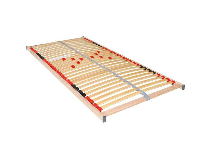 Xora LATTENROST, Holz, Birke, Schichtholz, 3-Zonen, 120x200 cm, Federleisten mit Duokappen, Mittelgurt, individuelle Liegehärteeinstellung, nicht von Xora