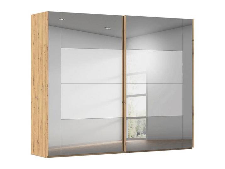 Xora SCHWEBETÜRENSCHRANK X-TEND, Eiche Artisan, 8 Fächer, 271x223x68 cm, Blauer Engel, BQ - Bündnis für Qualität, Made in Germany, Typenauswahl, von Xora