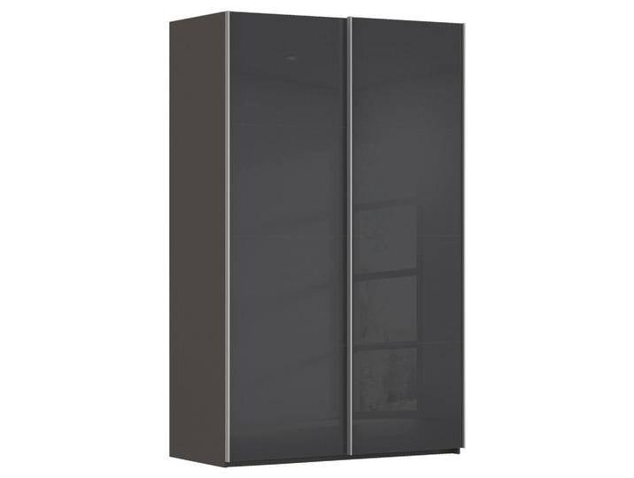 Xora SCHWEBETÜRENSCHRANK X-TEND, Schwarz, Weiß, Metall, 7 Fächer, 137x223x68 cm, Blauer Engel, Made in Germany, Typenauswahl, Beimöbel erhältlich, von Xora