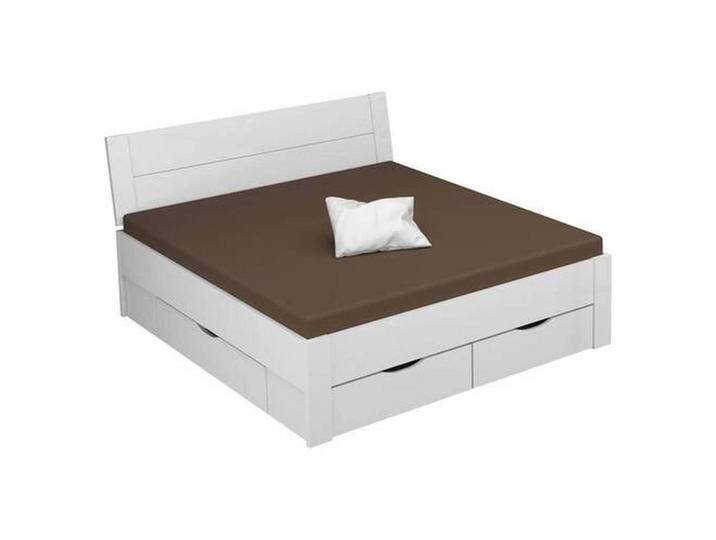 Xora STAURAUMBETT ADITIO BEDS, Weiß, 4 Schubladen, 120x200 cm, Blauer Engel, Goldenes M, Made in Germany, Lattenrosthöhe individuell einstellbar, in Xora STAURAUMBETT ADITIO BEDS, Weiß, 4 Schubladen, 120x200 cm, Blauer Engel, Goldenes M, Made in Germany, Lattenrosthöhe individuell einstellbar, in von Xora