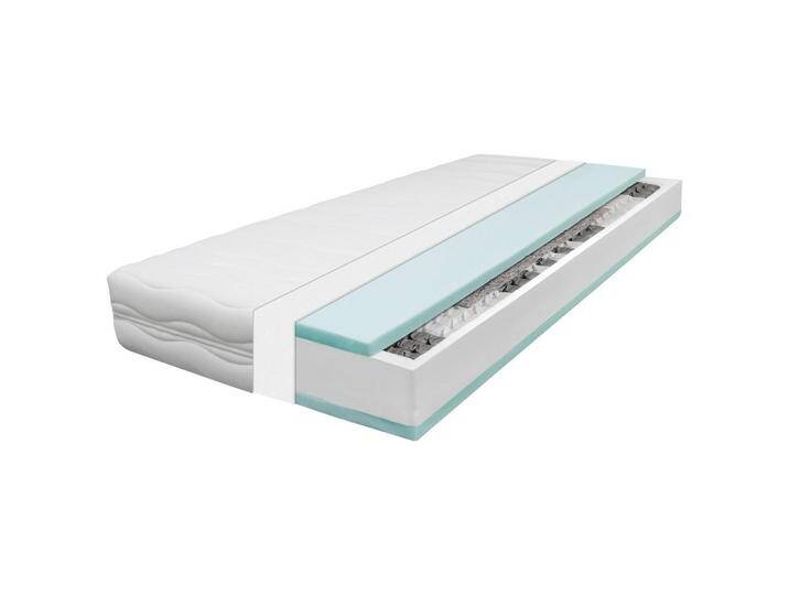 Xora TASCHENFEDERKERNMATRATZE, Weiß, H2, rechteckig, 90x200 cmes Vertrauen - OEKO-TEX®, Made in Germany, DIN EN ISO 14001, DIN EN ISO 50001, OEKO-TEX® von Xora