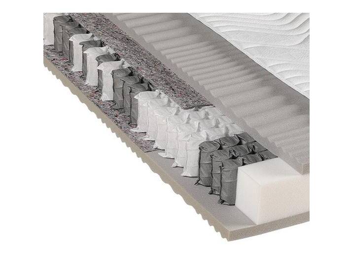 Xora TASCHENFEDERKERNMATRATZE, Weiß, H4, Füllung: Polyester, 90x190 cm, Made in Germany, OEKO-TEX® STANDARD 100, Härtegradauswahl, Bezug von Xora