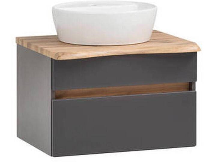 Xora WASCHTISCHKOMBI Bogen, Weiß, 1 Schubladen, Rundform, 61 cm, Made in Germany, hängend, Badezimmer, Waschbecken & Armaturen, Waschtische von Xora