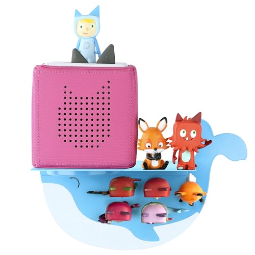 Xozoyo Whale Shape Shelf, Tonies Storage with 15-20Pcs Adhesive Metal Plate for Creative Tonie Box Magnetic Figures,Characters, Shelf for Kids, Space for Charging Station Xozoyo Whale Shape Shelf, Tonies Storage with 15-20Pcs Adhesive Metal Plate for Creative Tonie Box Magnetic Figures,Characters, Shelf for Kids, Space for Charging Station von Xozoyo