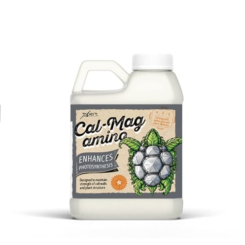 Xpert Nutrients Cal-Mag Amino Flüssiger Kalzium- und Magnesiumdünger (250 ML), korrigiert den Kalzium- und Magnesiummangel, für starke Pflanzen von Xpert Nutrients