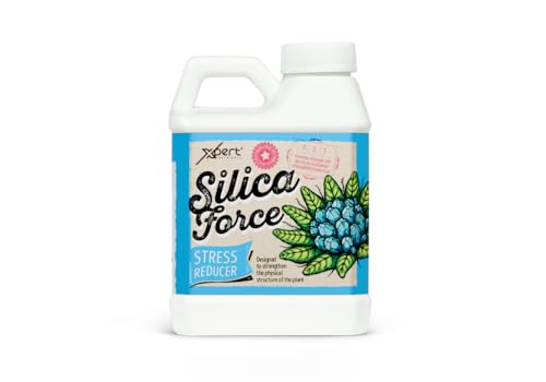 Xpert Nutrients Silica Force (250 ML) – Stressreduzierer, Silizium-Ergänzung, Silica-Zusatz, gesunde Stängel und grüne Blätter, universeller flüssiger Nährstoff für Starke Pflanzen von Xpert Nutrients