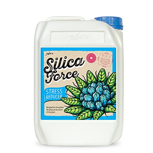 Xpert Nutrients Silica Force (5 L) – Stressreduzierer, Silizium-Ergänzung, Silica-Zusatz, gesunde Stängel und grüne Blätter, universeller flüssiger Nährstoff für Starke Pflanzen von Xpert Nutrients