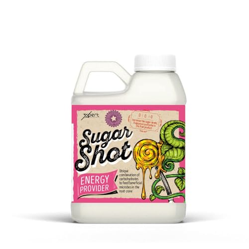 Xpert Nutrients Sugar Shot (250 ML) – Kohlenhydrat-Ergänzungsmittel, Blütenstimulator für Aroma und Geschmack, kraftvolles Energiestimulans von Xpert Nutrients