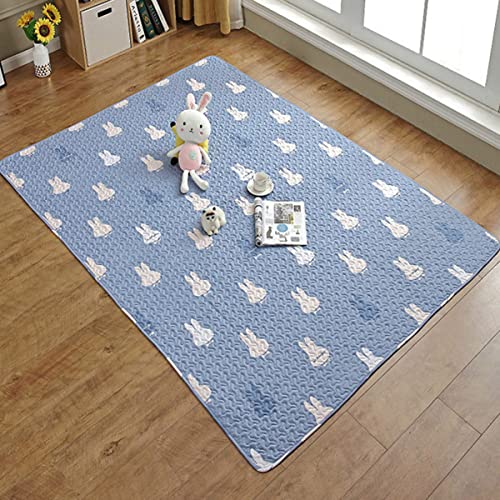 Xpnit Großer Teppich, weiche Baby-Spielmatte Kinderzimmerteppich, waschbare Krabbelmatte rutschfeste Bodenmatte für Kinder, Familienzimmer, Wohnzimmer (90 x 120 cm) von Xpnit