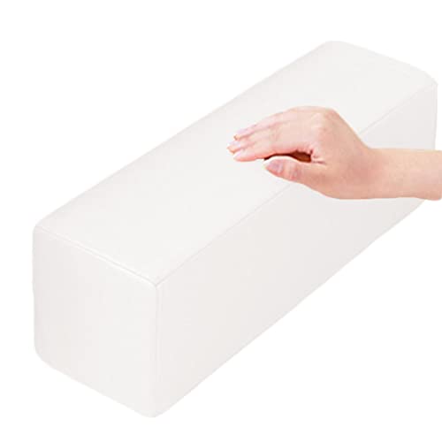 Xpnit Sofa-Armlehnen-Kissen, wasserdicht, Kopf-/Nackenstützkissen, rechteckig, abnehmbar, waschbar (20 x 20 x 50 cm, weiß) von Xpnit