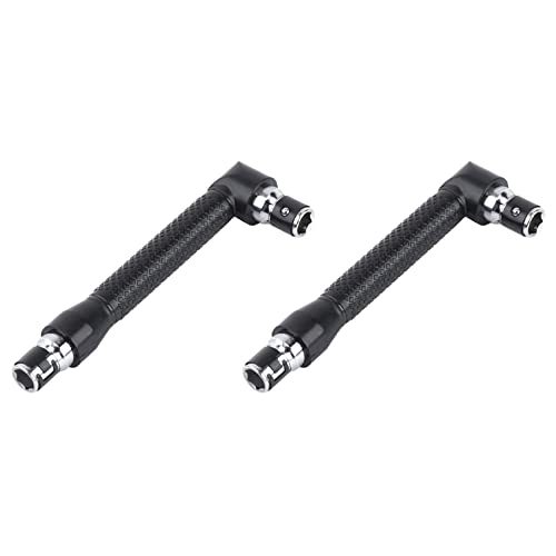 Xptieeck 2X L Form 1/4 Sechskant Schlüssel Doppel Kopf 90 Grad Recht Winklige Schraubendreher Bits Xptieeck 2X L Form 1/4 Sechskant Schlüssel Doppel Kopf 90 Grad Recht Winklige Schraubendreher Bits von Xptieeck