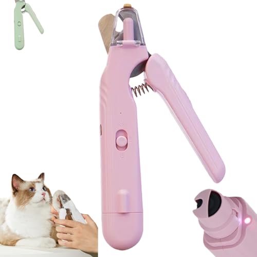 Xpwghap The Safetyrim by Pupnourish,pupnourish Nagelknipser Für Hunde,2 In 1 Krallenpflege,Haustier Nagelknipser Mit LED-Licht,Geräuscharm for Small Medium Large Dogs Cats,Eingebauter Schleifer-B Xpwghap The Safetyrim by Pupnourish,pupnourish Nagelknipser Für Hunde,2 In 1 Krallenpflege,Haustier Nagelknipser Mit LED-Licht,Geräuscharm for Small Medium Large Dogs Cats,Eingebauter Schleifer-B von Xpwghap