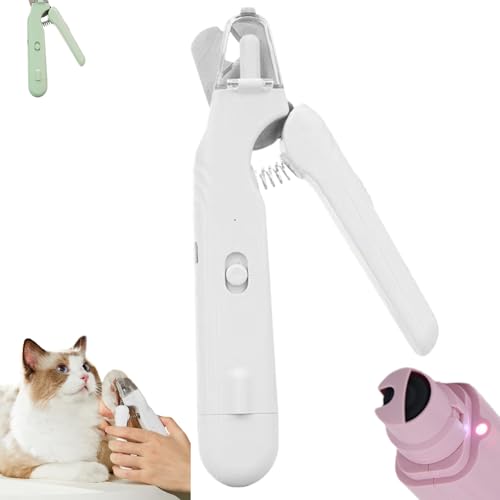 Xpwghap The Safetyrim by Pupnourish,pupnourish Nagelknipser Für Hunde,2 In 1 Krallenpflege,Haustier Nagelknipser Mit LED-Licht,Geräuscharm for Small Medium Large Dogs Cats,Eingebauter Schleifer-C Xpwghap The Safetyrim by Pupnourish,pupnourish Nagelknipser Für Hunde,2 In 1 Krallenpflege,Haustier Nagelknipser Mit LED-Licht,Geräuscharm for Small Medium Large Dogs Cats,Eingebauter Schleifer-C von Xpwghap