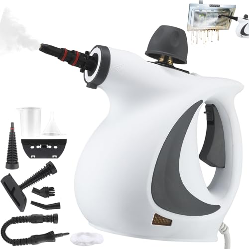 red hot dampfreiniger,dampfreiniger red hut,Steam Cleaner Mobile, dampfreiniger boden,handdampfreiniger,3.2 Bar Steam Pressure 1050 W Steam Cleaner for All Floors,Chemical-Free,with 9 Attachments-A red hot dampfreiniger,dampfreiniger red hut,Steam Cleaner Mobile, dampfreiniger boden,handdampfreiniger,3.2 Bar Steam Pressure 1050 W Steam Cleaner for All Floors,Chemical-Free,with 9 Attachments-A von Xpwghap