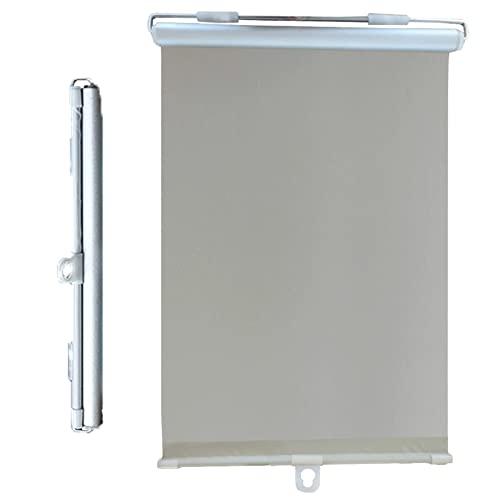 Xrdbfd Verdunkelungsrollos Ohne Bohren, 60x125/75x125cm Sonnenschutzrollos, Saugnapf-rollos Für Fenster, Dachfenster Rollo, Verdunkelungsvorhänge, Sonnenschutz/uvschutz,Grey-35x125cm(13.8 * 49.2in) von Xrdbfd
