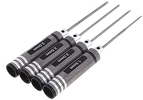 Xrten 4 STK Schraubendreher Sets,Sechskant Schraubendreher Schraubendreher Werkzeug Kit für Modellbau mit Kreuzschlüsselhülse 1,5 mm / 2mm/2,5 mm/3,0 mm Xrten 4 STK Schraubendreher Sets,Sechskant Schraubendreher Schraubendreher Werkzeug Kit für Modellbau mit Kreuzschlüsselhülse 1,5 mm / 2mm/2,5 mm/3,0 mm von Xrten
