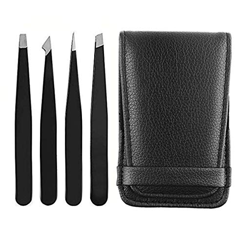 Xrten Augenbrauen Pinzetten Set, 4tlg Pinzette Set aus Edelstahl für präzises Augenbrauenzupfen, Augenbrauenpinzette für Frauen und Männer Xrten Augenbrauen Pinzetten Set, 4tlg Pinzette Set aus Edelstahl für präzises Augenbrauenzupfen, Augenbrauenpinzette für Frauen und Männer von Xrten