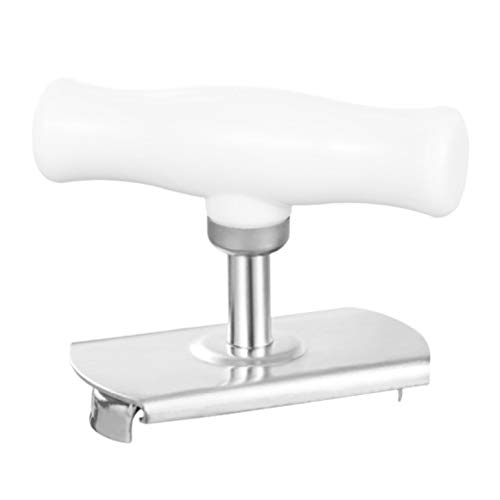 Xrten Deckelöffner Schraubdeckelöffner aus Edelstahl,Flaschenöffner Öffnungshilfe für Schraubgläser Für Familie Picknick Geschäft von Xrten