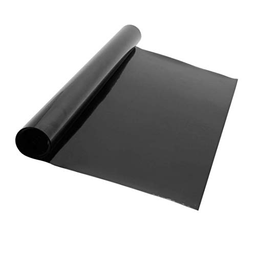 Xrten Scheinwerfer Folie, 30 x 120cm Tönungsfolie Aufkleber Schutzfolie für Auto Rückleuchten Nebelscheinwerfer (Schwarz) von Xrten