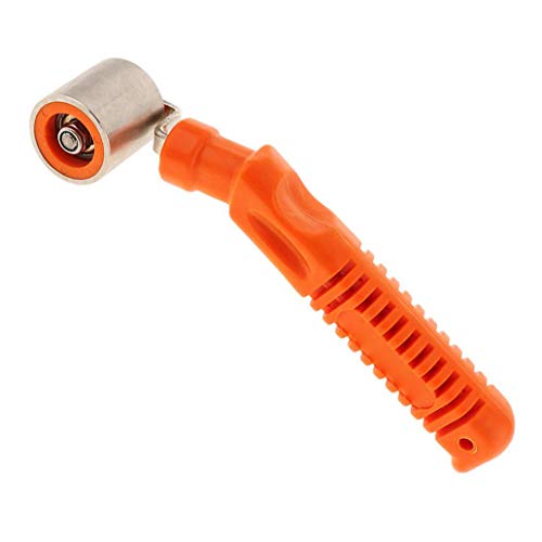Xrten Tapeten Nahtroller, Kunststoff Hand Druck Roller, Wand Papier Naht Dekoration Werkzeug (Orange) von Xrten