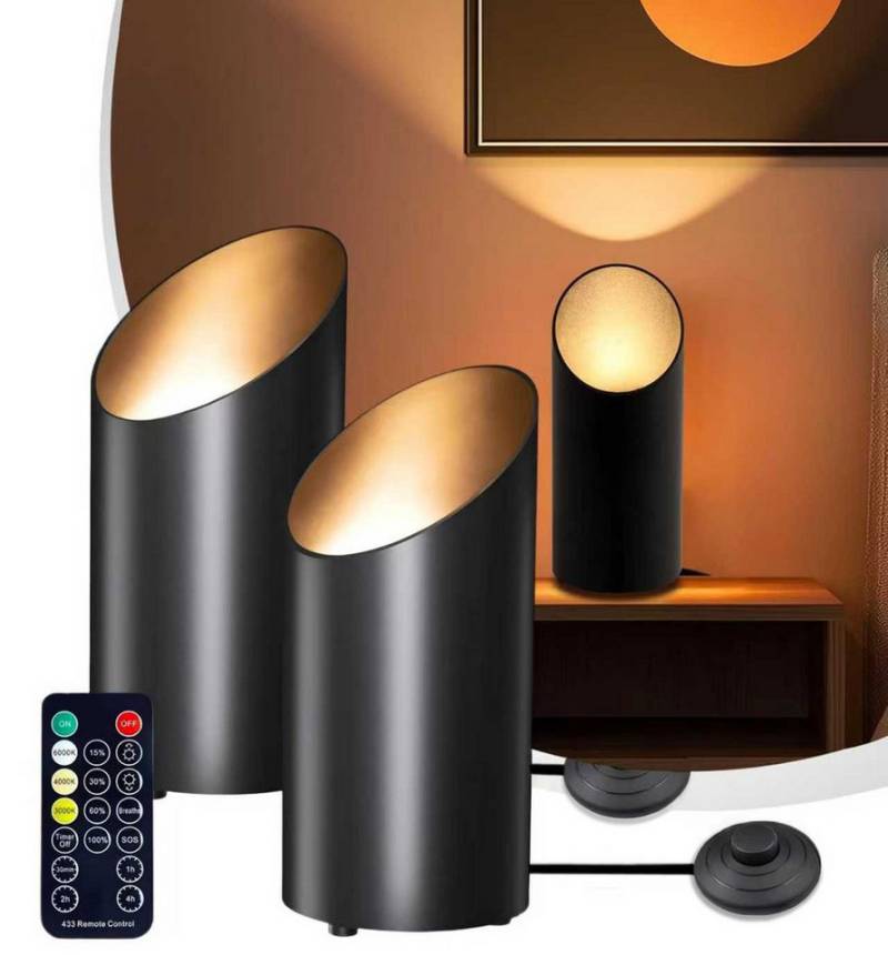 Xruiy LED Dekolicht kabellos mit Akku, dimmbar per Fernbedienung, 3 Lichtfarben, modernes, Aluminium Design, energiesparend für Wohnzimmer & Wanddeko Xruiy LED Dekolicht kabellos mit Akku, dimmbar per Fernbedienung, 3 Lichtfarben, modernes, Aluminium Design, energiesparend für Wohnzimmer & Wanddeko von Xruiy