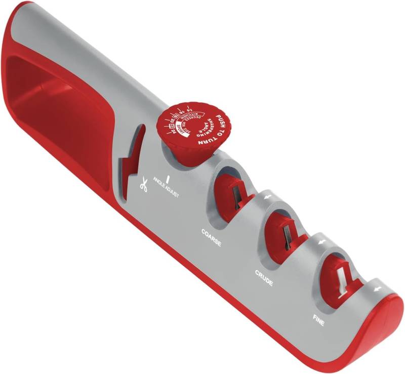 Xruiy Messerschärfer 4-in-1 : Manuell mit Scherenschleifer, + 6-stufig verstellbar für Profi-Restaurierung & Polieren. Xruiy Messerschärfer 4-in-1 : Manuell mit Scherenschleifer, + 6-stufig verstellbar für Profi-Restaurierung & Polieren. von Xruiy