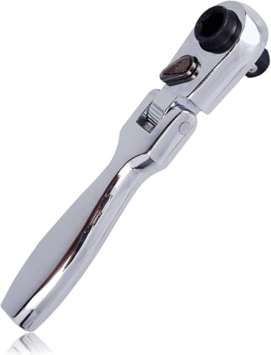 Xstary Mini Ratsche mit 72 Zähnen,1/4 Zoll Antrieb Mikro-Ratschen-Bit-Schraubendreher，Ratsche Schnellverschluss Schraubendreher Kompakter Handratschenschlüssel für Wartung und Heimwerker geeignet von Xstary