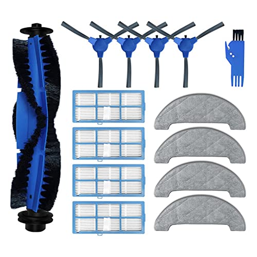 Xtahdge FüR D5 Serie D5S / D5S Pro / D5S Pro + Roboter-Staubsauger Ersatzteile HauptseitenbüRste Hepa-Filter von Xtahdge