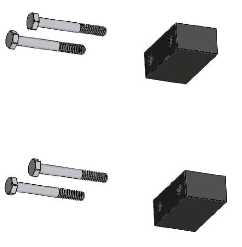 Xtenda-Leg® Halterungsabstand, ermöglicht das Anheben der Xtenda-Leg®-Füße über den originalen Leitern mfg. Beinen. von Xtenda-Leg