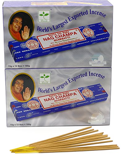 Satya Nagch AMPA Räucherstäbchen (15), 24 packs = 288 sticks von Satya