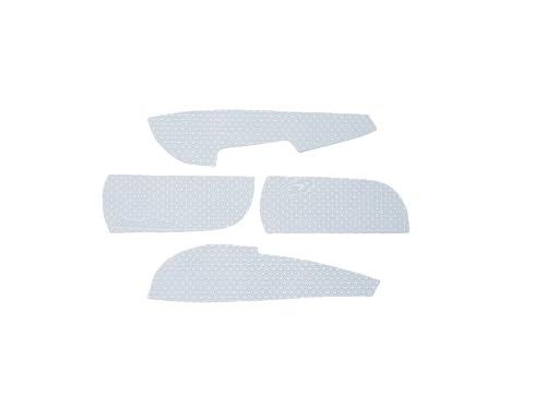 Xtrfy Lizard Skins, Selbstklebendes DSP-Grip-Tape für Gaming-Maus Xtrfy M4 RGB/M4 Wireless, Kein Zuschneiden Nötig, Rutschfest und Komfortabel, Weiß von Xtrfy