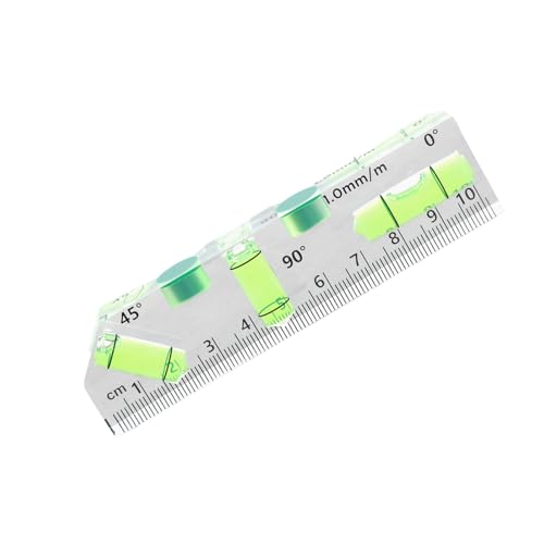 Acryl Check Bubble Levels Tool Klein mit 90°/180° Bubble Konstruktion Starke Basis Klein von XuQiZZpp