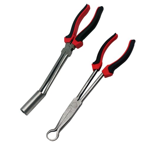Auto Funken Stecker Draht Entfernung Zange Kabelklemme Entfernungswerkzeug Abgewinkelt Ziehen Entferner Auto Reparatur Werkzeug Komfortgriff Funken Stecker Zange von XuQiZZpp