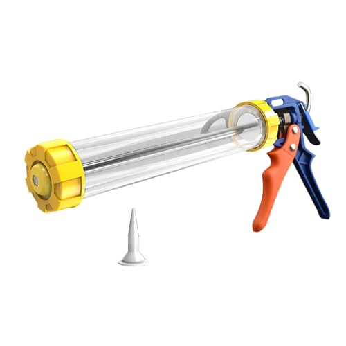 Caulking Neue Stile Leichter manueller Glaskleber-Applikator Universalstruktur zylindrische Presskleber Manuelle Verstemmung Wurst von XuQiZZpp