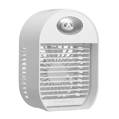 Desktop Air Humidifying Fan Movable Cooling Fan Air Coolers Air Conditioning Fan For Travel Office Fairy Figures For Garden von XuQiZZpp